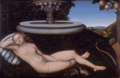 The Nymph of the Fountain by Lucas Cranach the Elder